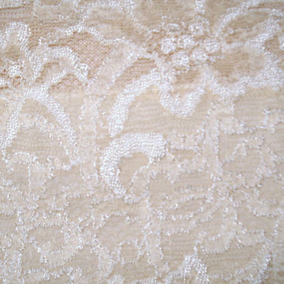 Light Yellow Lace Sleeveless Square Neck Top Size Medium - Picture 5 of 5